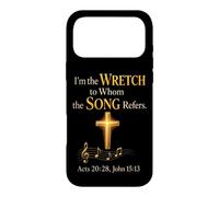 Christian Hymn I'm the Wretch to Whom the Song Refers Case for iPhone 17 Pro Max
