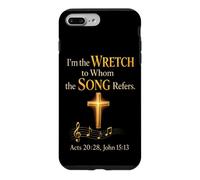 Christian Hymn I'm the Wretch to Whom the Song Refers Case for iPhone 7 Plus/8 Plus