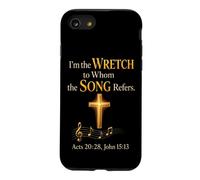 Christian Hymn I'm the Wretch to Whom the Song Refers Case for iPhone SE (2020) / 7/8