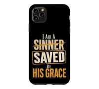 Christian I Am A Sinner Saved By His Grace Gift Case for iPhone 11 Pro Max