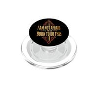 Christian I Am Not Afraid Born To Do This Gift PopSockets PopGrip for MagSafe
