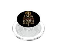 Christian I Am Not Afraid Faith Warrior Gift PopSockets PopGrip for MagSafe