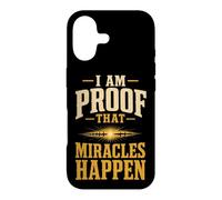 Christian I Am Proof That Miracles Happen Gift Case for iPhone 17