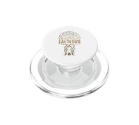 Christian I Am The Storm Man Of God Faith Warrior Gift PopSockets PopGrip for MagSafe