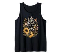 Christian I Am The Way The Truth Life Gift Tank Top