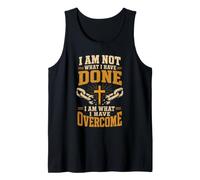 Christian I Am What I Have Overcome Faith Gift Tank Top