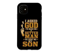 Christian I Asked God To Make Me A Better Man He Sent Me Case for iPhone 11