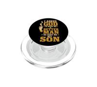 Christian I Asked God To Make Me A Better Man He Sent Me PopSockets PopGrip for MagSafe