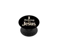 Christian I Belong To Jesus Faith Gift PopSockets Adhesive PopGrip