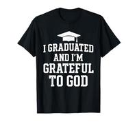 Christian I Graduated and I'm Grateful to God T-Shirt
