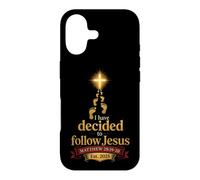 Christian I Have Decided To Follow Jesus Gift Case for iPhone 17
