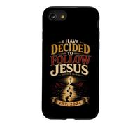 Christian I Have Decided To Follow Jesus Gift Case for iPhone SE (2020) / 7/8
