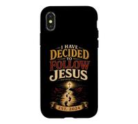 Christian I Have Decided To Follow Jesus Gift Case for iPhone X/XS