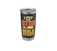 Christian I Put The Stud in Bible Study Gift Stainless Steel Insulated Tumbler