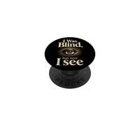 Christian I Was Blind but Now I See Faith Gift PopSockets Adhesive PopGrip