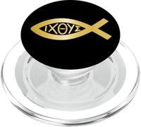 CHRISTIAN ICHTHYS ICHTHUS SYMBOL - JESUS FISH PopSockets PopGrip for MagSafe