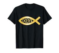 Christian Ichthys Ichthus Symbol - Jesus Fish T-Shirt