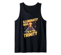 Christian Illuminati Nah Im in The Trinity Faith Tank Top