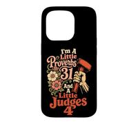 Christian I'm A Little Proverbs 31 And Judges 4 Gift Case for iPhone 15 Pro