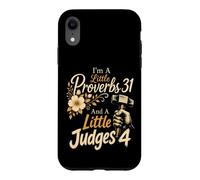 Christian I'm A Little Proverbs 31 And Judges 4 Gift Case for iPhone XR