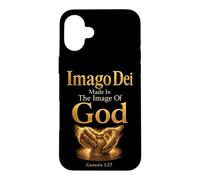 Christian Imago Dei Made In The Image Of God Genesis 1:27 Case for iPhone 16 Plus
