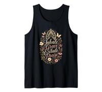 Christian Inhale Grace Exhale Praise Amazing Grace Gift Tank Top