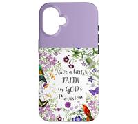 Christian Inspiration Have A Little Faith Case for iPhone 16