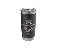 Christian Inspirational and Motivational Scripture Job 22:28 Stainless Steel Insulated Tumbler