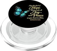 Christian Inspirational Quote Romans 15:13 PopSockets PopGrip for MagSafe