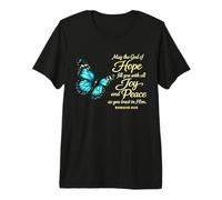 Christian Inspirational Quote Romans 15:13 Premium T-Shirt