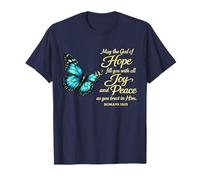 Christian Inspirational Quote Romans 15:13 T-Shirt