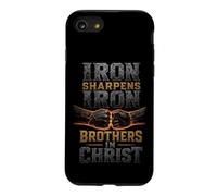 Christian Iron Sharpens Iron Brothers In Christ Gift Case for iPhone SE (2020) / 7/8