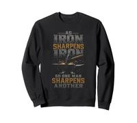 Christian Iron Sharpens Iron Brothers In Christ Gift Sweatshirt