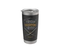 Christian Iron Sharpens Iron Proverbs 27:17 Gift Stainless Steel Insulated Tumbler
