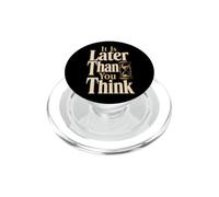 Christian It Is Later Than You Think Faith Gift PopSockets PopGrip for MagSafe