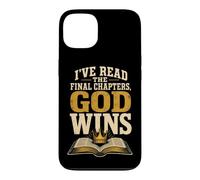 Christian I've Read The Final Chapters God Wins Gift Case for iPhone 13