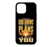 Christian Jeremiah 29:11 God Knows The Plans Sunrise Case for iPhone 12 Pro Max