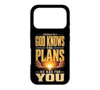 Christian Jeremiah 29:11 God Knows The Plans Sunrise Case for iPhone 17 Pro