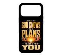 Christian Jeremiah 29:11 God Knows The Plans Sunrise Case for iPhone 17 Pro Max