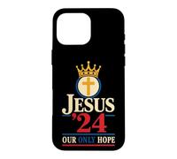 Christian Jesus 24 Our Only Hope Faith Gift Case for iPhone 16 Pro Max