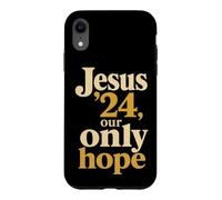 Christian Jesus 24 Our Only Hope Faith Gift Case for iPhone XR