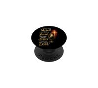 Christian Jesus Amazing Grace Saved By Grace Gift PopSockets Adhesive PopGrip