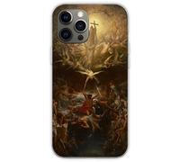 Christian Jesus Cross Phone case Compatible with iPhone 15, The Triumph of Christianity Over Paganism Shockproof Soft TPU Protective Phone Cover