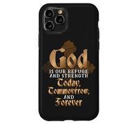 Christian Jesus - God Is Our Refuge And Strength Psalm 46 Case for iPhone 11 Pro