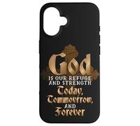 Christian Jesus - God Is Our Refuge And Strength Psalm 46 Case for iPhone 16