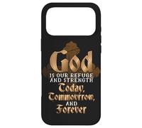 Christian Jesus - God Is Our Refuge And Strength Psalm 46 Case for iPhone 17 Pro Max