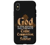 Christian Jesus - God Is Our Refuge And Strength Psalm 46 Case for iPhone X/XS
