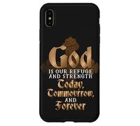 Christian Jesus - God Is Our Refuge And Strength Psalm 46 Case for iPhone XS Max