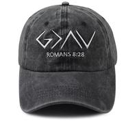 Christian Jesus Hat, God Is Greater Than the Highs and Lows Baseball Cap