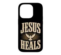 Christian Jesus Heals Faith Dove Gift Case for iPhone 14 Pro